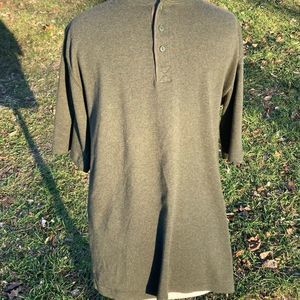 FIELDMASTER OLIVE GREEN CASUAL SHIRT MENS SMALL HIPSTER REDNECK